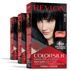 REVLON ColorSilk – bouteille colorant pour application précise et couverture grise