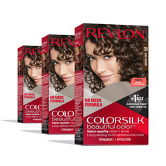 REVLON Colorsilk Brun Foncé 30 – couverture gris et brillance naturelle