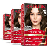 Revlon ColorSilk emballage prêt à l’emploi pour coloration à domicile, pratique