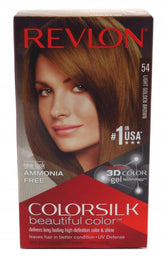 Revlon Colorsilk Light Golden Brown : application facile pour une couleur homogène du racine aux pointes.