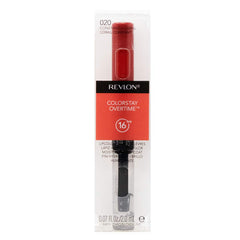 REVLON rouge à lèvres longue tenue, tube couleur corail, tenue longue durée.