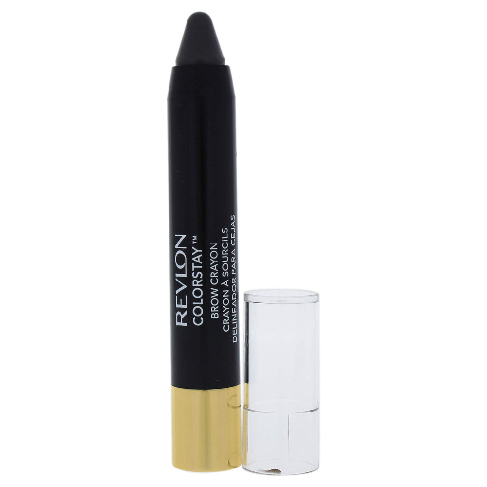 Sourcils REVLON ColorStay: crayon Soft Black pour définition durable et naturelle.
