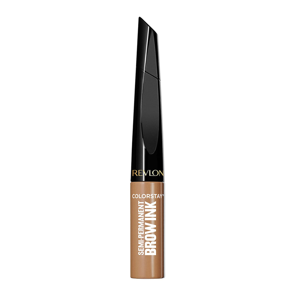 Revlon ColorStay Brow Ink avec l'embout spoolie pour une application précise à domicile