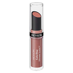 REVLON ColorStay Ultimate Suede Lipstick – texture veloutée qui glisse pour une finition douce.