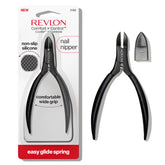 REVLON Comfort et Contrôle lame droite pour une coupe précise des ongles.
