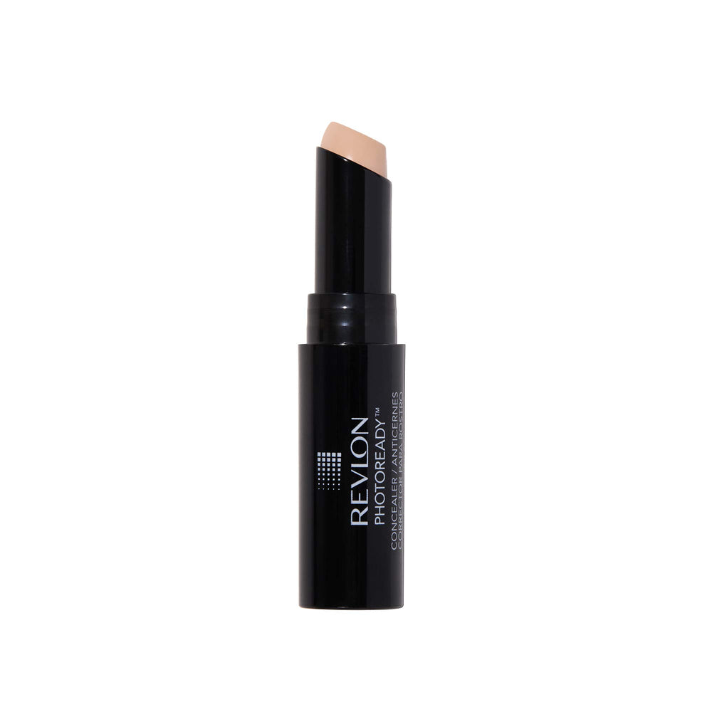 Correcteur-stick Revlon, emballage compact pour une utilisation rapide en déplacement.