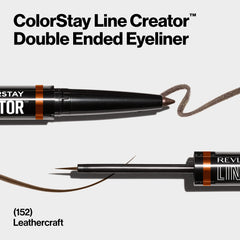 REVLON eyeliner liquide pinceau pour des lignes nettes.