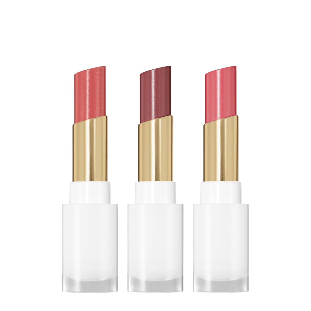 REVLON Glass Shine Balm 003 Honey Shine offre hydratation légère et éclat rosé.