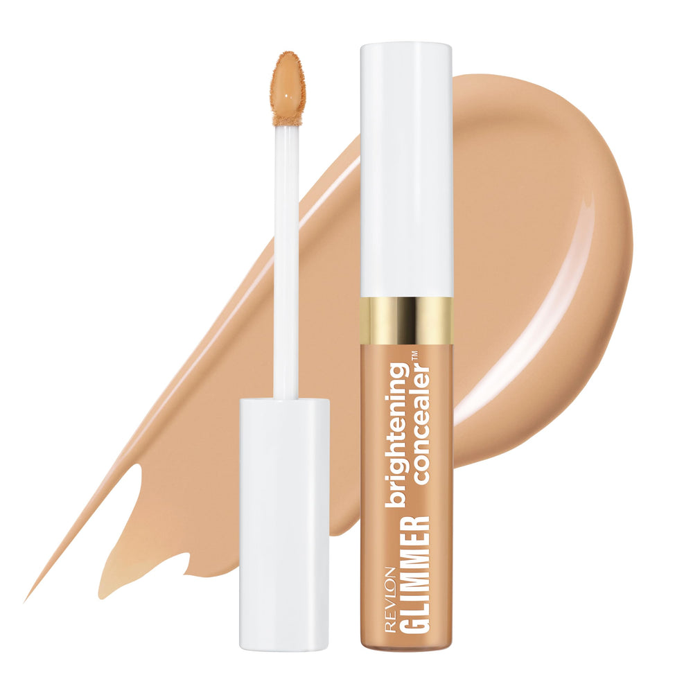 Flacon Revlon Glimmer Brightening Concealer prêt à éclairer le regard.