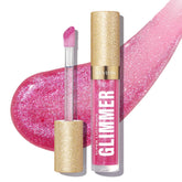 REVLON Glimmer Gloss Rose Glow – flacon élégant prêt à illuminer les lèvres.