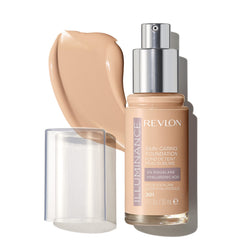 REVLON Illuminance – Bouteille avec pompe pour application précise et hydratante.