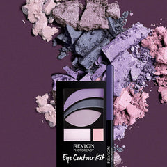 Ensemble tout-en-un REVLON Ombre Impressionniste: base et trois ombres, couche scintillante.