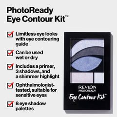 REVLON Contour des Yeux Metropolitan – teintes éclatantes pour intensité personnalisée.
