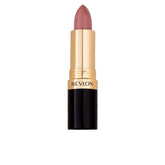 REVLON rouge à lèvres brillant Rose Cognito 820 sur les lèvres, couleur éclatante et hydratation légère.