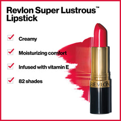 REVLON rouge à lèvres texture crèmeuse douce pour une sensation lisse.