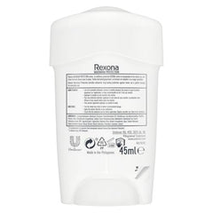 Application facile du Déo-Crème Rexona sans résidu