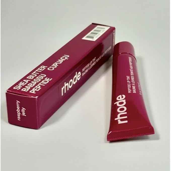 Rhode teinte lèvres framboise, hydratation légère et couleur naturelle pour le quotidien.