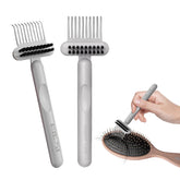 RHOS brosse nettoyage 2-en-1, griffes efficaces pour retirer les poils.