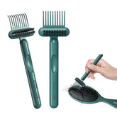 RHOS brosse-nettoyeur-cheveux 2-en-1 pour un nettoyage rapide des poils