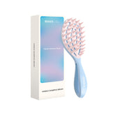 RHOS brosse-massage-cuir-chevelu-bleu pour massage doux et lavage confortable