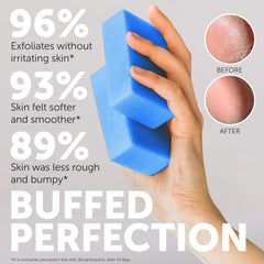 Rida-barre peau plus lisse sur les jambes après utilisation.