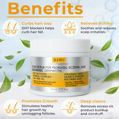 Rida Hair Research Institute bloqueurs DHT naturels pour soutenir la santé du cuir chevelu.