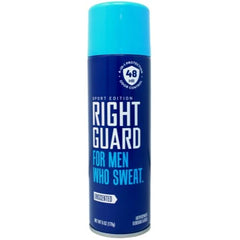 Right Guard seche au contact, utilisation rapide après l’effort.