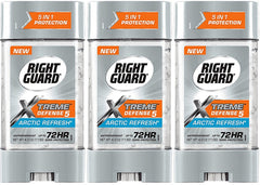 Right Guard Total Defense 5 Gel – bouteille 4 oz, rafraîchissement durable et utilisation quotidienne.