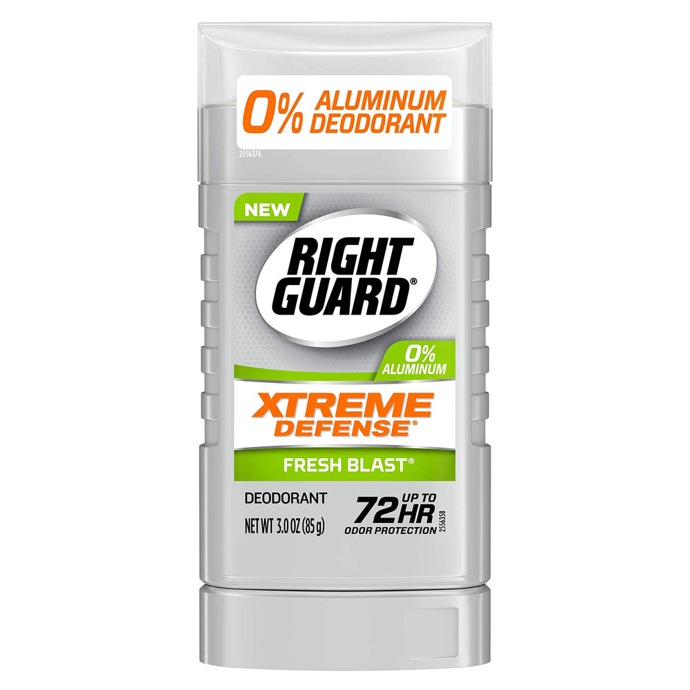 Right Guard Xtreme Defense Déodorant Fraîcheur éclatante, protection longue durée et fraîcheur toute la journée.