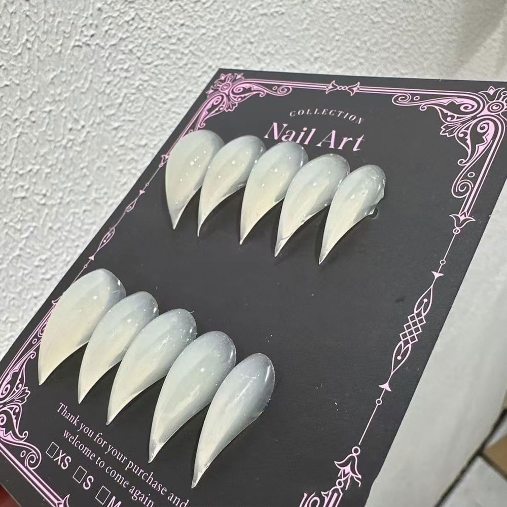 Ongles RIICFDD Halloween, pack 24 pièces prêt à porter pour fête