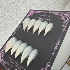 Ongles RIICFDD Halloween, pack 24 pièces prêt à porter pour fête