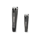 Rikans ensemble coupe-ongles dans boîte métallique, cadeau pratique durable.