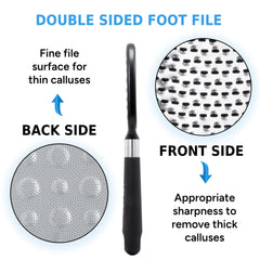 Rikans Raspe-Pieds capteur amovible pour nettoyage facilité.