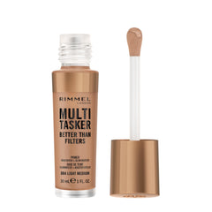 Rimmel Multi-Tasker apprêt-visage lueur: peau prête et éclat naturel sans effort.