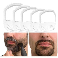 Gabarit Rimol barbe transparent ensemble de 5 pièces pour guidage précis