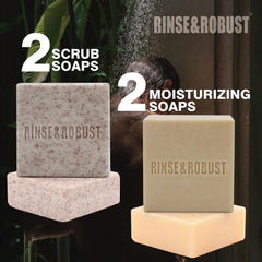 Rinse & Robust savon menthe glace – sensation rafraîchissante