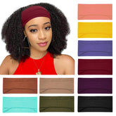 RITOPER bandeau-cheveux large non-glissant pour entraînement et sport.