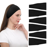 RITOPER bandeau cheveux noir doux offrant un maintien confortable au quotidien