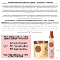 Ritual Botanico Keratine Orgánica – Kit complet offrant un traitement lissant et nourrissant