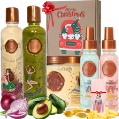 Shampoing Ritual Botanico à l'oignon et argan : stimule la pousse et hydrate.