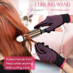 Gants Riyiper flexibles et dexterité améliorée pour manipuler cheveux et outils.