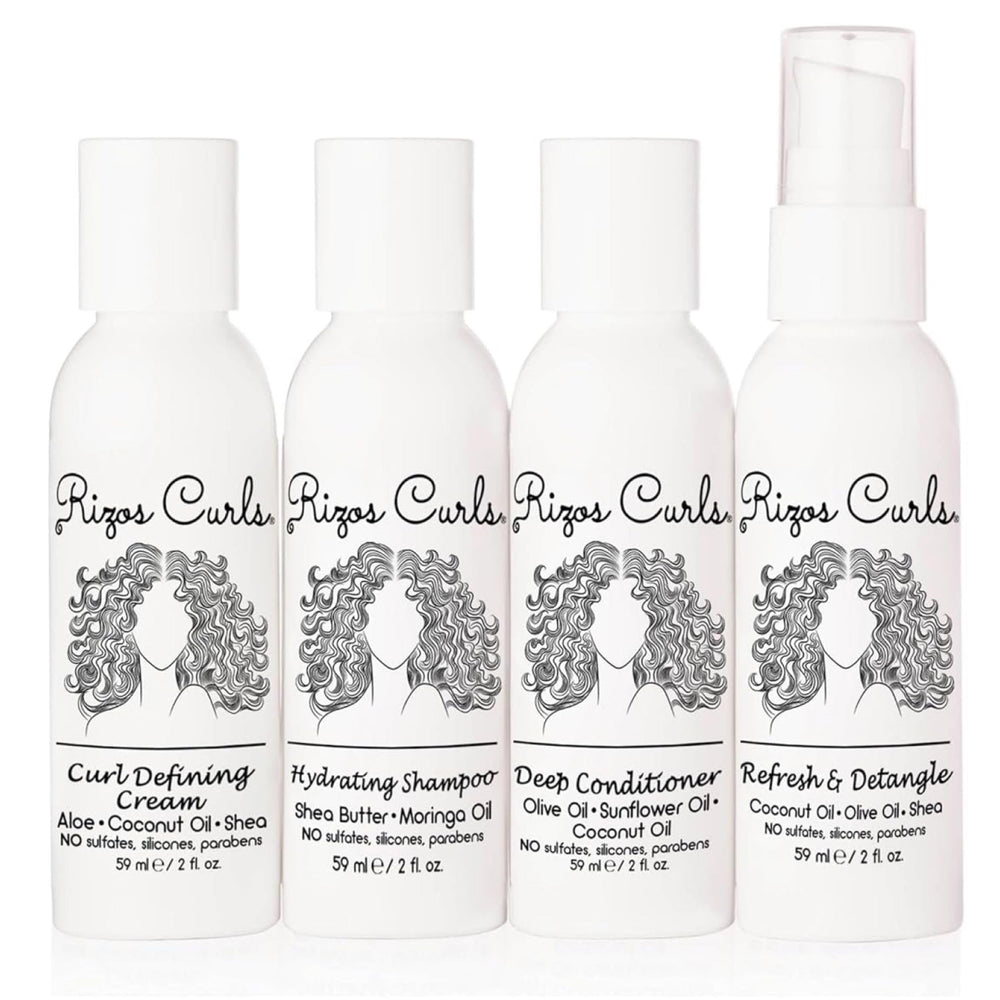 Rizos Curls crème définition boucles, définition durable sans résidu cartonné.