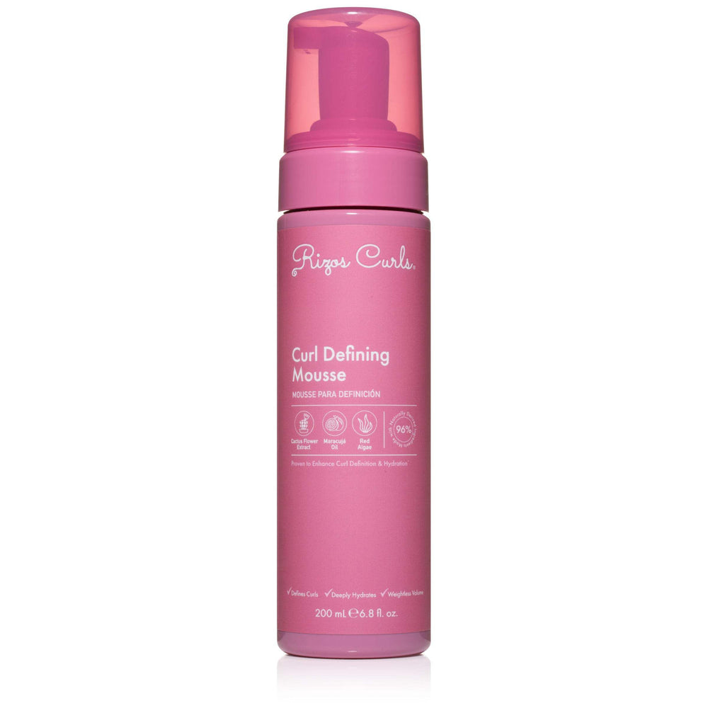 Rizos Curls Mousse Définition Boucles: volume léger et définition sans effet dur.