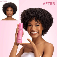 Rizos Curls Mousse Anti-Frizz: contrôle du frizz pour boucles souples.