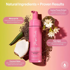 Rizos Curls Mousse Volume Léger: texture légère pour mouvement naturel.