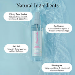 Rizos Curls: sel marin pour une texture naturelle et définition légère.