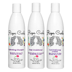 Rizos Curls Shampoing Hydratant, nettoyage doux pour toutes les boucles.