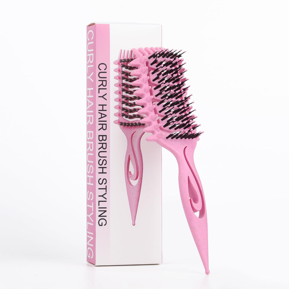 RIZOVA brosse definisseur-boucles pour des boucles définies et brillantes.