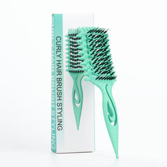 Brosse Rizova définition des boucles avec ventilation pour démêlage en douceur.