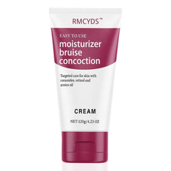 RMCYDS Crème contre les ecchymoses – bouteille affichant l'etiquette, hydratation durable pour la peau.
